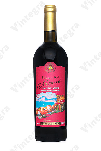 Южная Мечта Изабелла Крымское, 2022, полусладкое, 0.75 л., 12%, Россия