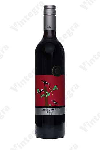 Three Jailbirds Shiraz, 2018, сухое, 0.75 л., 14.5%, Австралия