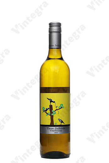 Three Jailbirds Chardonnay, 2022, сухое, 0.75 л., 12.5%, Австралия