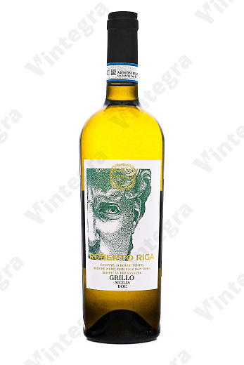 Roberto Riga Grillo Sicily DOC, 2024, сухое, 0.75 л., 12.5%, Италия