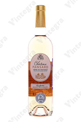 Chateau Pansard Cotes de Provence, 2023, сухое, 0.75 л., 13.5%, Франция