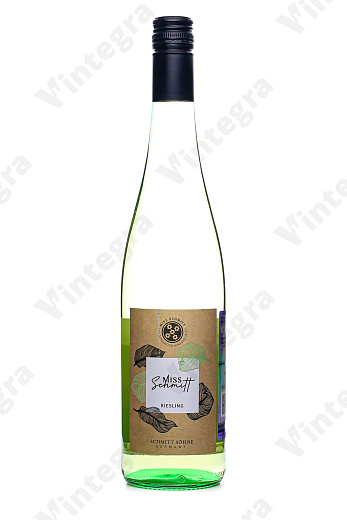 Miss Schmitt Riesling, 2023, полусухое, 0.75 л., 11%, Германия