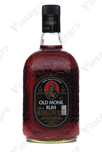 Old Monk 7 years old, 1 л., 42.8%, Индия