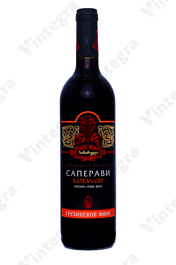 Сихарули Саперави, 2022, сухое, 0.75 л., 13%, Грузия