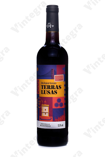 Terras Lusas, red, semy-dry, 2023, полусухое, 0.75 л., 13.5%, Португалия