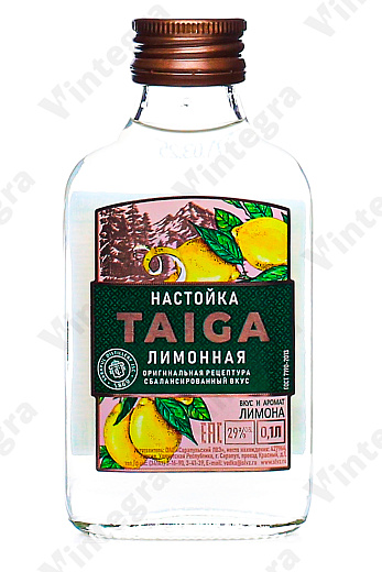 Тайга Лимонная, 0.1 л., 29%, Россия