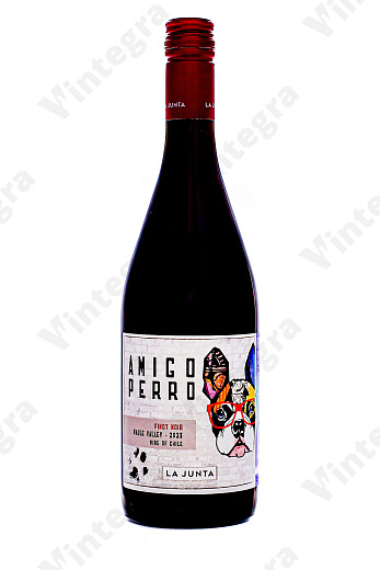 Amigo Perro Pinot Noir Maule Valley, 2023, сухое, 0.75 л., 12.5%, Чили