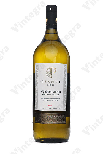 Пешви Алазанская Долина, 2019, полусладкое, 1.5 л., 12.5%, Грузия