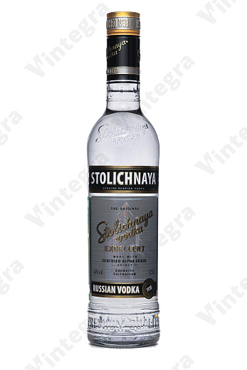 Столичная Экселлент, 0.5 л., 40%, Россия