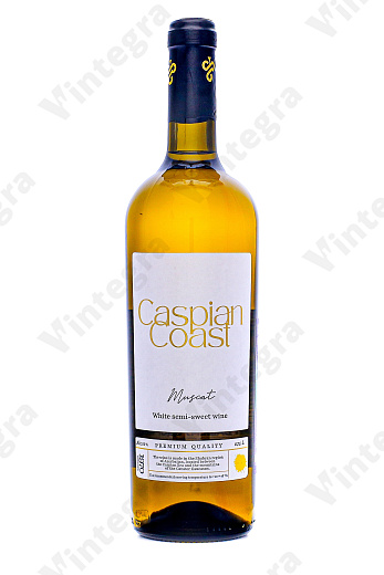 Каспиан Кост Мускат, 2023, полусладкое, 0.75 л., 12%, Азербайджан