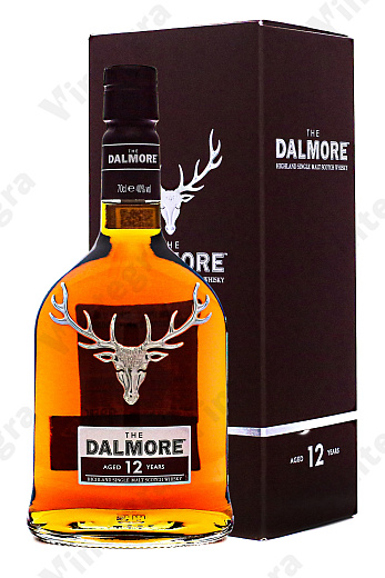 Dalmore 12 Years Old, 0.7 л., 40%, Великобритания, подарочная упаковка