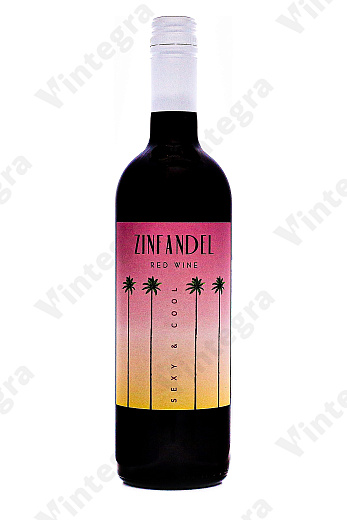 Sexy & Cool Zinfandel, 2024, сухое, 0.75 л., 13.5%, Италия