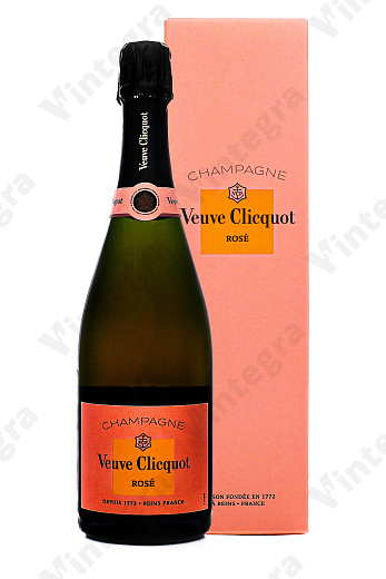 Veuve Clicquot Ponsardin Rose, 2020, брют, 0.75 л., 13%, Франция, подарочная упаковка