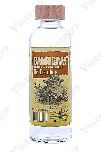 Самограй Ржаной Дистиллят, 0.7 л., 43%, Россия