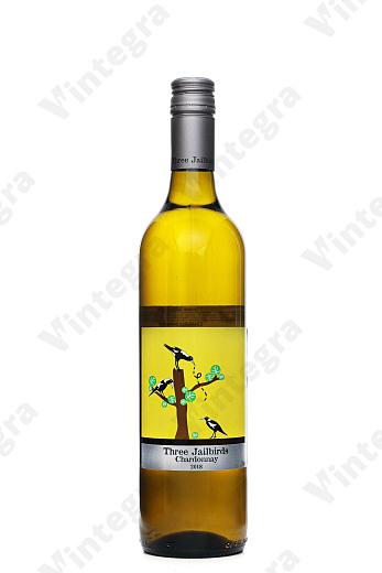 Three Jailbirds Chardonnay, 2018, сухое, 0.75 л., Австралия