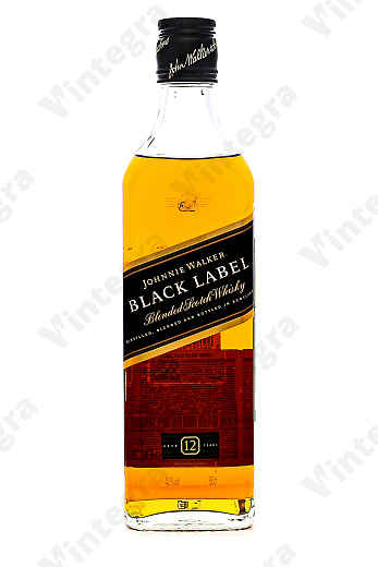 Johnnie Walker Black Label, 0.5 л., 40%, Великобритания