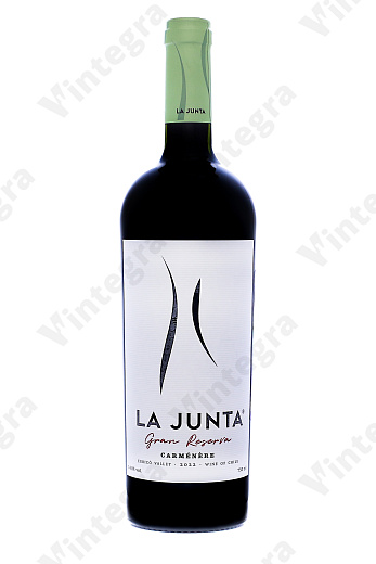 La Junta Gran Reserva Carmenere, 2022, сухое, 0.75 л., 14%, Чили