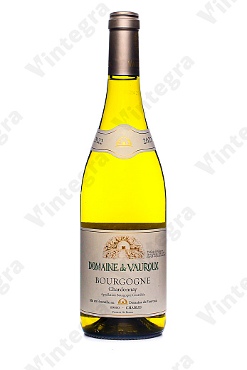 Domaine de Vauroux Bourgogne Chardonnay, 2022, сухое, 0.75 л., 12%, Франция