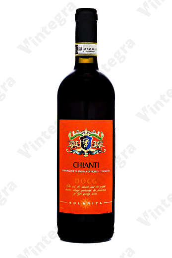 Solarita Chianti DOCG, 2022, сухое, 0.75 л., 12.5%, Италия