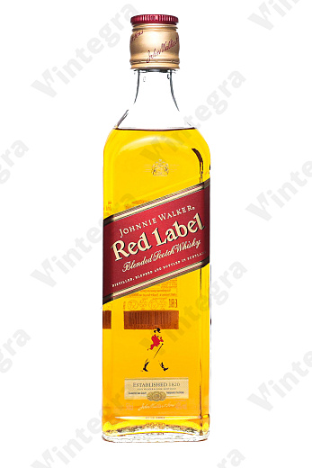 Johnnie Walker Red Label, 0.5 л., 40%, Великобритания