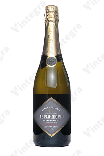 Абрау-Дюрсо Виктор Дравиньи, 2018, брют, 0.75 л., 12.5%, Россия