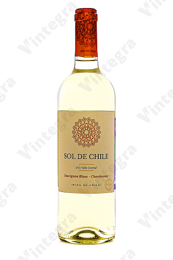 Sol de Chile Sauvignon Blanc-Chardonnay, 2024, сухое, 0.75 л., 12.5%, Чили