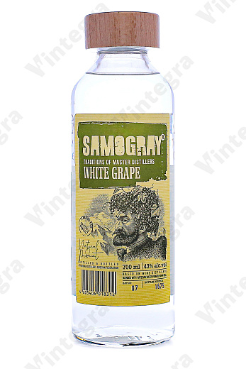 Самограй Белый Виноград, 0.7 л., 43%, Россия