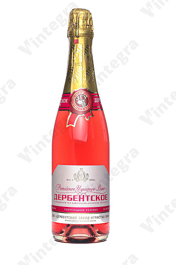 Дербентское розовое, полусладкое, полусладкое, 0.75 л., 10.5%, Россия