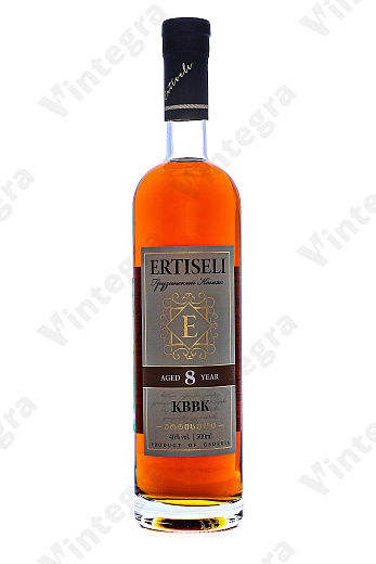 Эртисели КВВК 8 лет, 0.5 л., 40%, Грузия