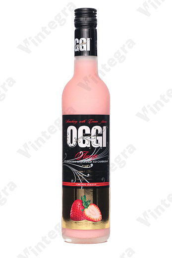 Оджи со вкусом Клубники со сливками, сладкий, 0.5 л., 15%, Россия