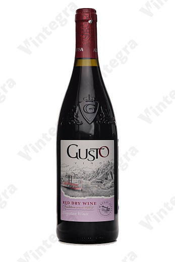 Алвиса Густо Тинто, сухое, 0.75 л., 12%, Россия