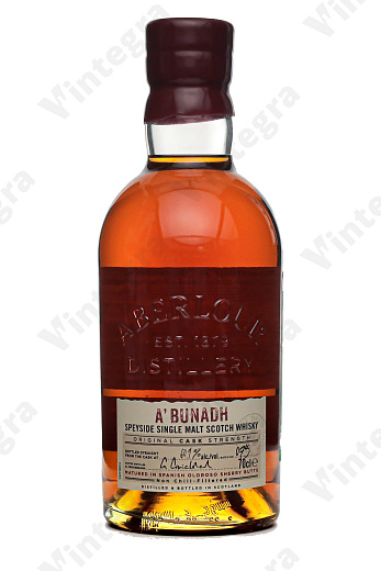 Aberlour Abunadh, 0.7 л., 60.9%, Великобритания, подарочная упаковка