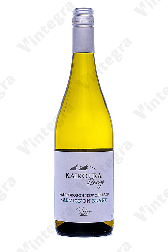 Kaikoura Range Sauvignon Blanc, 2022, сухое, 0.75 л., 12.5%, Новая Зеландия