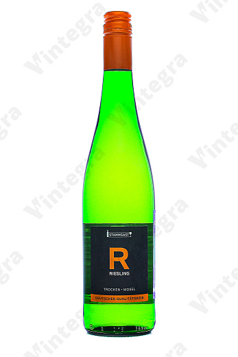 Stammgast R Riesling Mosel, 2023, полусухое, 0.75 л., 11%, Германия