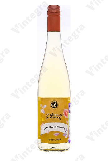 Miss Schmitt Gewurztraminer, 2024, полусухое, 0.75 л., 10.5%, Германия