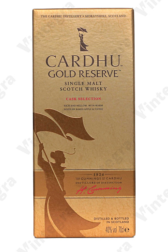 Cardhu Gold Reserve, 0.7 л., 40%, Великобритания, подарочная упаковка