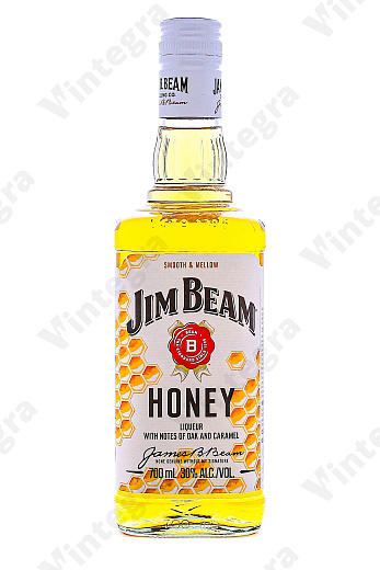 Jim Beam Honey With Notes of Oak and Caramel, 0.7 л., 30%, Испания