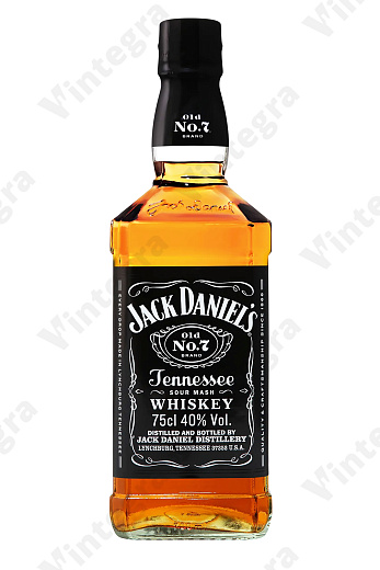 Jack Daniel's Tennessee, 0.75 л., 40%, США
