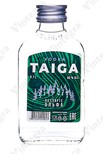 Тайга, 0.1 л., 40%, Россия