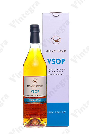 Jean Cave VSOP, 0.7 л., 40%, Франция, подарочная упаковка
