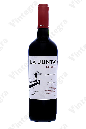 La Junta Reserva Carmenere, 2023, сухое, 0.75 л., 13.5%, Чили