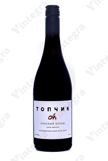ТопчикОй 1679 Красный Бленд, 2024, сухое, 0.75 л., 14%, Россия