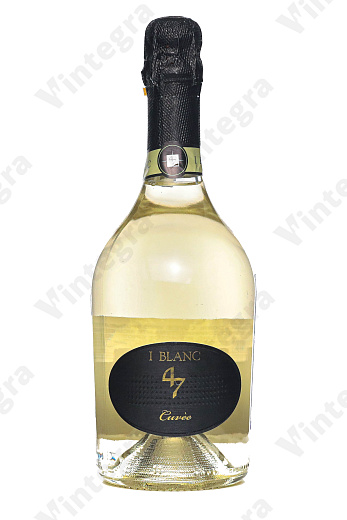 I Blanc 47 Cuvee, 2021, брют, 0.75 л., 11%, Италия