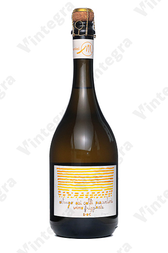 Montemartini Ortrugo dei Colli Piacentini DOC Frizzante, 2021, брют, 0.75 л., 11.5%, Италия