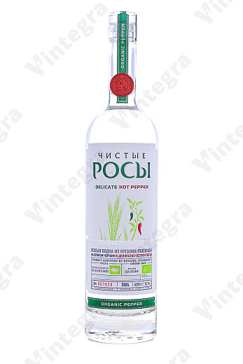 Чистые Росы с перцем ECO RU-BIO-112, 0.7 л., 40%, Россия