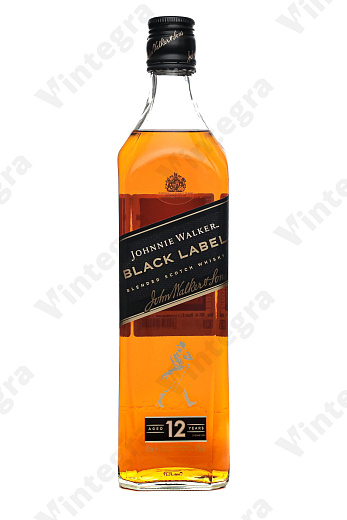 Johnnie Walker Black Label, 0.7 л., 40%, Великобритания