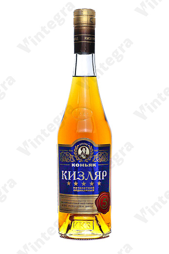 Кизляр пятилетний, 0.5 л., 40%, Россия