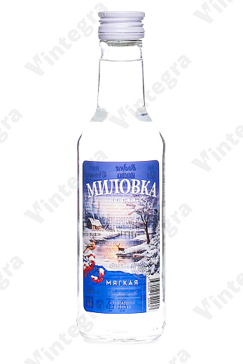 Миловка мягкая, 0.25 л., 40%, Россия, новый дизайн