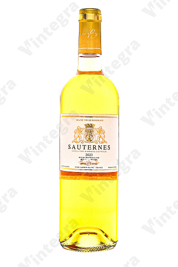 Sauternes, 2023, сладкое, 0.75 л., 14%, Франция