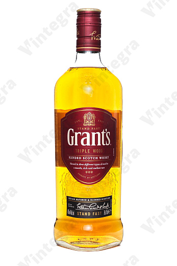 Grant's Triple Wood 3 years old, 0.75 л., 40%, Великобритания